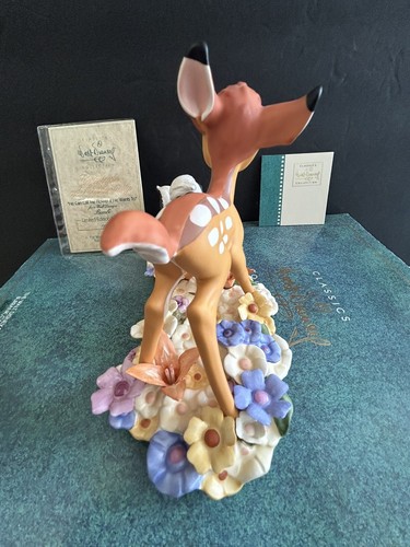 WDCC DISNEY...BAMBI 50TH ....LIMITED EDITION/1000..."HE CAN CALL ME FLOWER....." - Picture 8 of 13