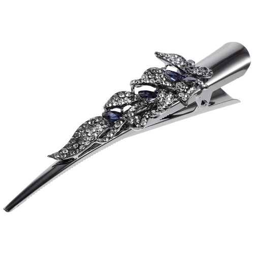 Crystal Alligator Hair Clip Bling Duckbill Hair Barrette Decorative Hair - Picture 12 of 12