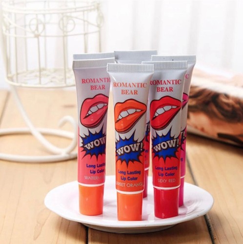 6Colors Sexy Waterproof Lipstick Peel Off Tint Long Lasting Lip Gloss Makeup - Picture 5 of 16