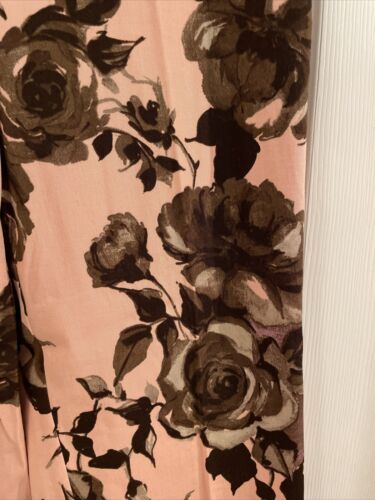 Karen Kane NWT Capri Pant Size 14 Pink/Brown Floral New $138 - Picture 2 of 6