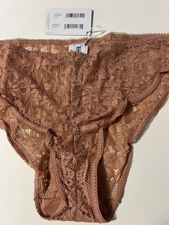 Braguita de bikini Wolford grande con cordones rectos moca para mujer Foto 2 de 4