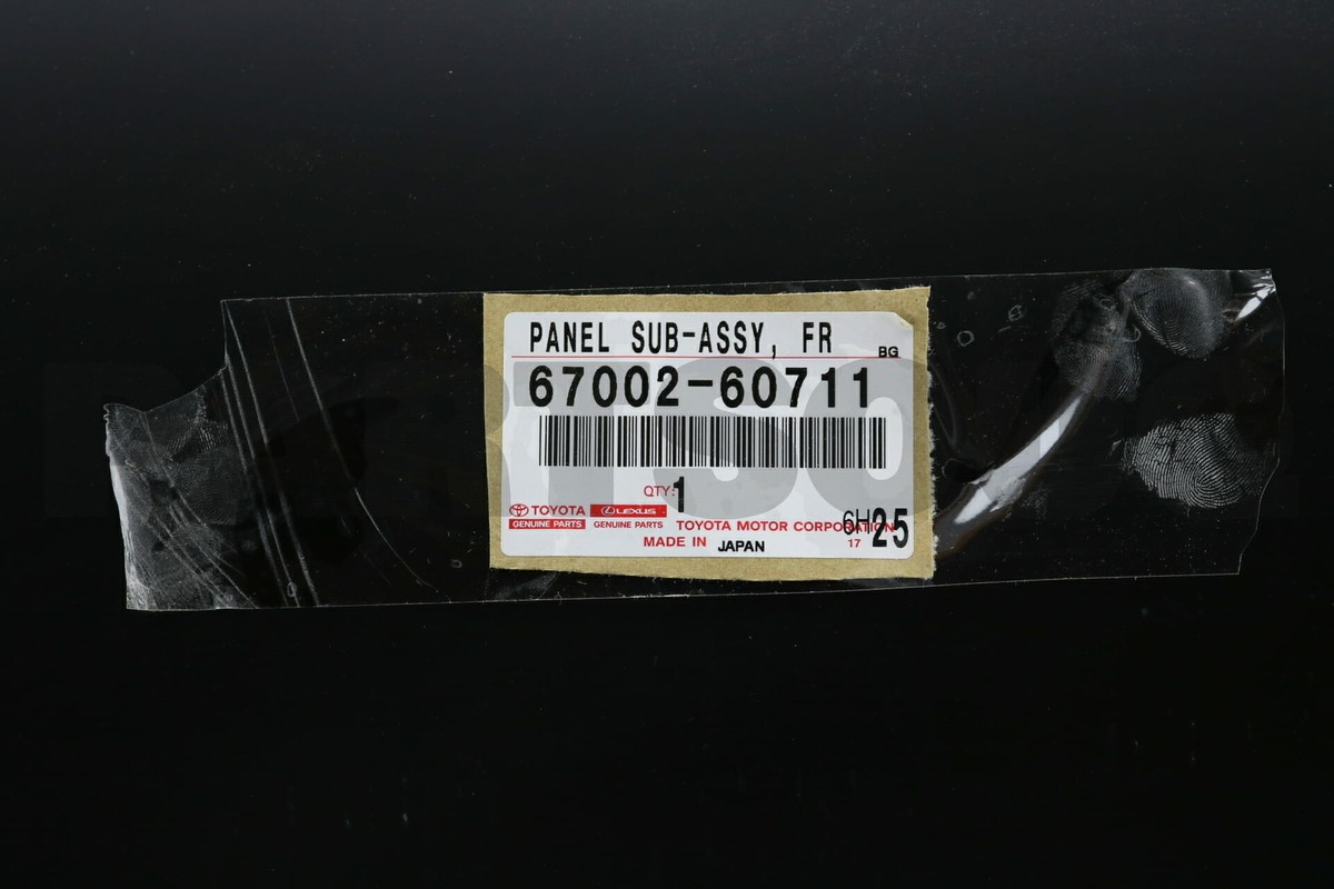 6700260711 Genuine Toyota PANEL SUB-ASSY FR 67002-60711 | eBay