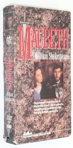 MACBETH William Shakespeare In Our Time JULIUS CAESAR 3 VHS Charlton Heston OOP - Foto 3 di 10