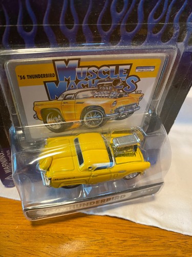 Funline Muscle Cars escala 1:64 '56 Thunderbird en paquete blister sellado de fábrica - Imagen 10 de 11