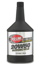 Red Line 42504 20W50 Motorcycle Motor Oil QUART
