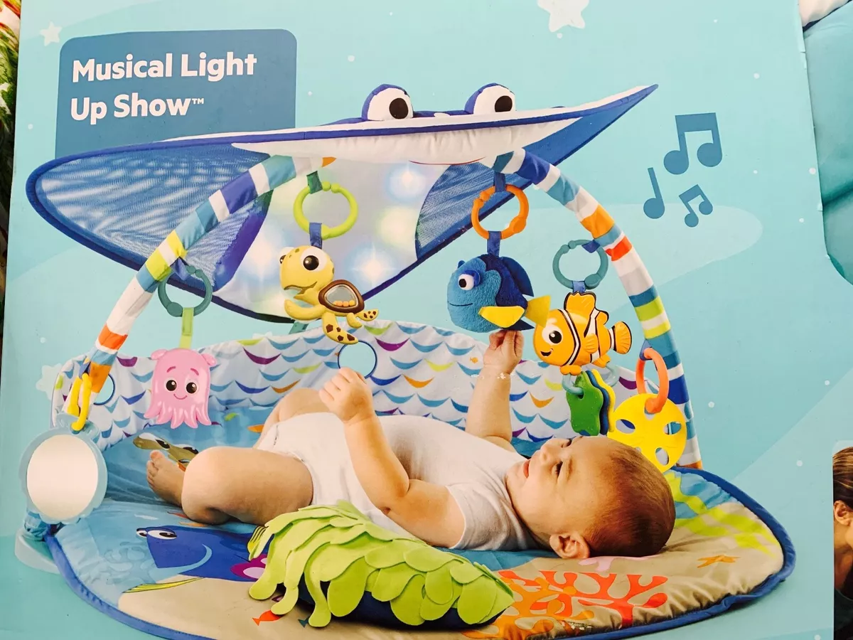 Disney Baby Finding Nemo Mr. Ray Ocean Lights & Music Activity Gym PlayMat  NEW | eBay | Babyspielzeuge