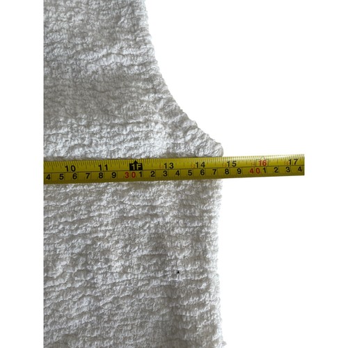 Zara Womens Balloon Poplin Dress S White Round Neck Sleeveless 5107/343 NWT - Picture 9 of 11