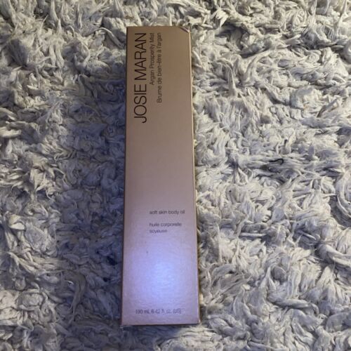JOSIE MARAN Argan Prosperity Mist Soft Skin Body Oil Unscented 6.42 oz NIB