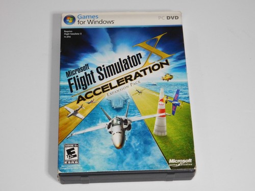 Microsoft Flight Simulator X: Acceleration Expansion Pack (PC DVD, 2007) W/ Key - Picture 1 of 4