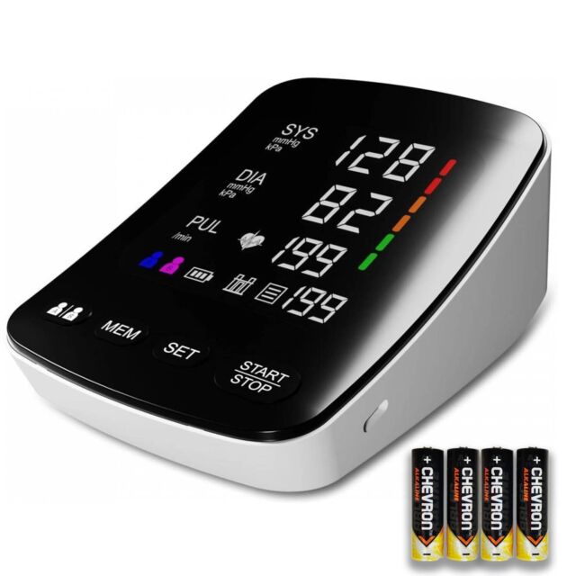 New Digital Upper Arm Blood Pressure Monitor Portable Heart Rate Meter BP Device New Digital Upper Arm Blood Pressure Monitor Portable Heart Rate Meter BP Device