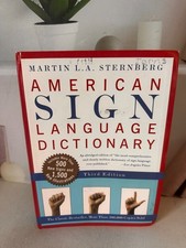 American Sign Language Dictionary-Flexi by Martin L. Sternberg 1998, Trade...