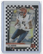 2024 Panini Prizm TEE HIGHINS Black & White Checkerboard Prizm #58 Bengals SP