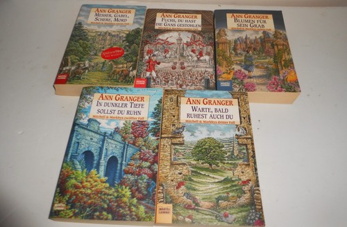 ANN GRANGER MYSTERY DEUTSCHE SPRACHE PB BÜCHER 5 STÜCK