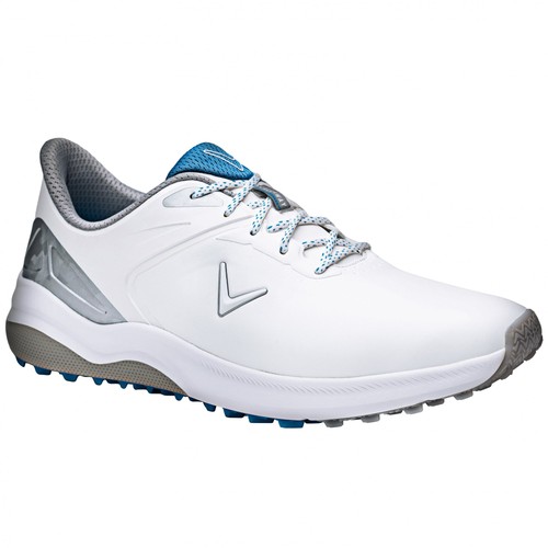 Callaway Lazer Waterproof Golf Shoes - Black/BlackWhite - 第 1/7 張圖片