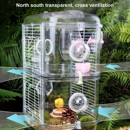Hamsterkäfig Draht Hamsterhaus leicht zu reinigen für Kleintiere - Bild 11 von 24
