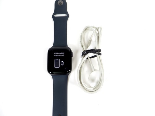 Apple Watch Series SE 2nd Gen 44mm Midnight Aluminum Charcoal Sport GPS LTE EUC!