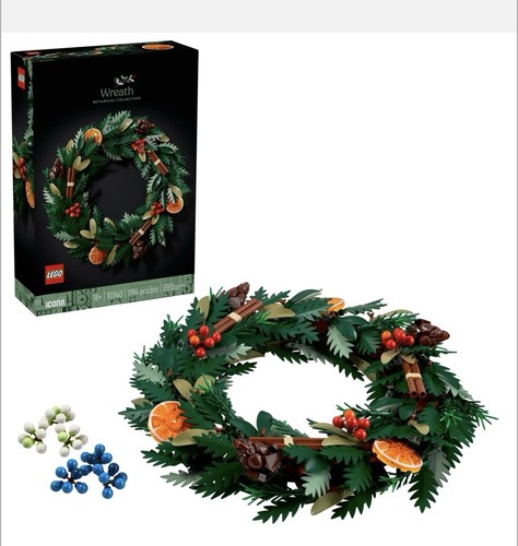 LEGO ICONS 10340 Wreath Botanical Collection Brand New & Sealed 1194 Pcs - Bild 3 von 15