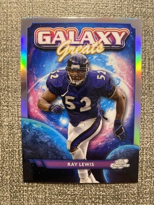 Topps Cosmic Chrome 2024 Ray Lewis Galaxy Greats Nr.GG-18 - Baltimore Ravens