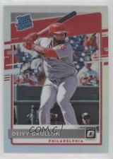 2020 Panini Donruss Optic Rated Rookies Holo Prizm Deivy Grullon #73 02fd
