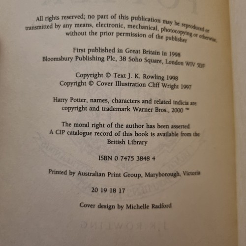 Harry Potter Paperback Book Box Set 1-8 Original Bloomsbury Vintage - Foto 21 di 23