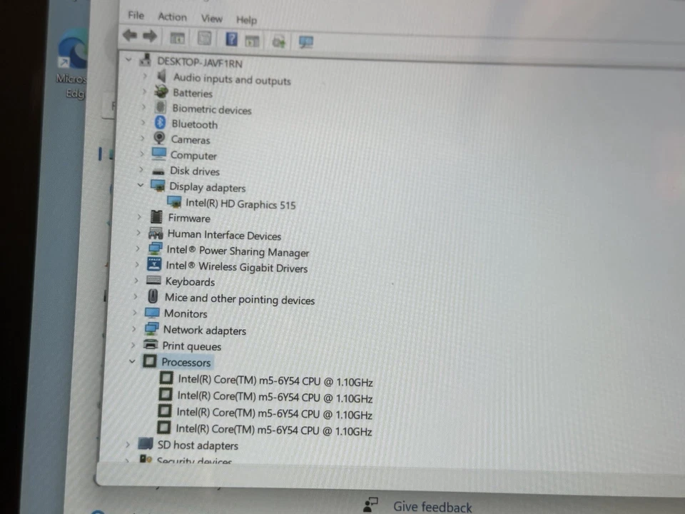 HP ELITEBOOK X2 1012 G1 Intel M5-6Y54 1.10GHz 8GB RAM 512GB SSD WIN 11 Pro Foto 3 de 4