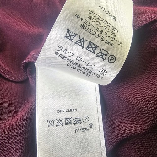 Lauren Ralph Lauren 16 Purple Dress Sheer Overlay Lined Back Zip Cape Knee - Foto 5 di 11