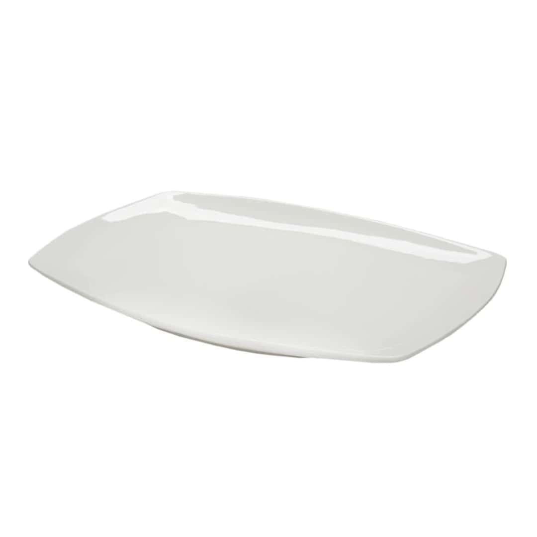 Rectangular Dinner Plate Porcelain 16x12 cm - Medri - Restaurant