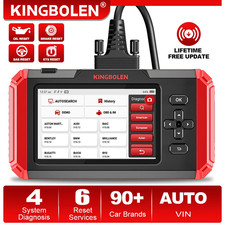 2026 KINGBOLEN S500 OBD2 Scanner Engine ABS SRS Code Reader Car Diagnostic Tool