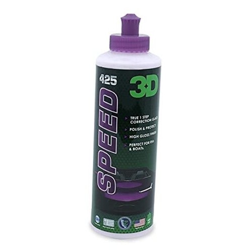 Speed Car Polish & Wax – 8oz – All-In-One Scratch Remover & Swirl Correction