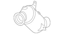 Genuine BMW Catalytic Converter 18327643427