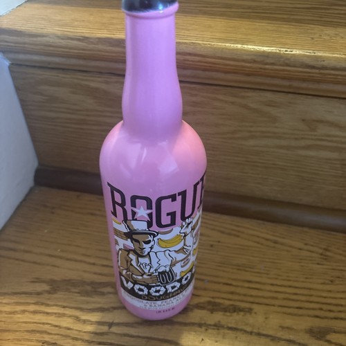 LEERE Rogue Brew Ale Pink Voodoo Donut Bier Flaschen Sammler Lot 3 - Bild 4 von 7