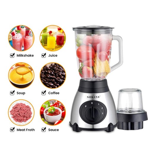 Spremiagrumi Multifunzione 1,5L Frullatore Frutta e Verdura Tritatutto - Foto 1 di 16