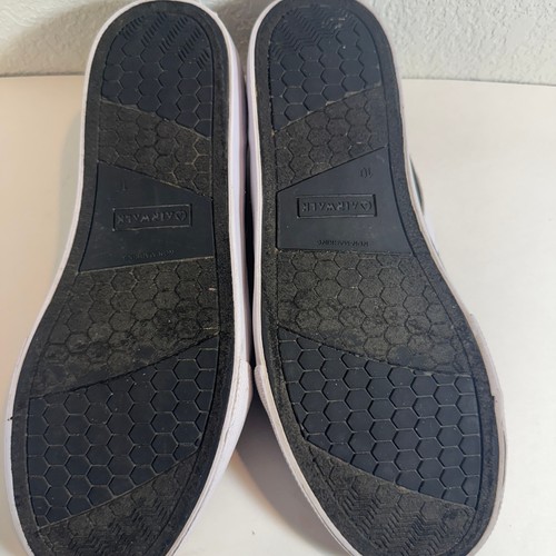 Airwalk Canvas Sneakers Uomo Scarpe da Skateboard Nero Bianco Casual - Foto 13 di 20