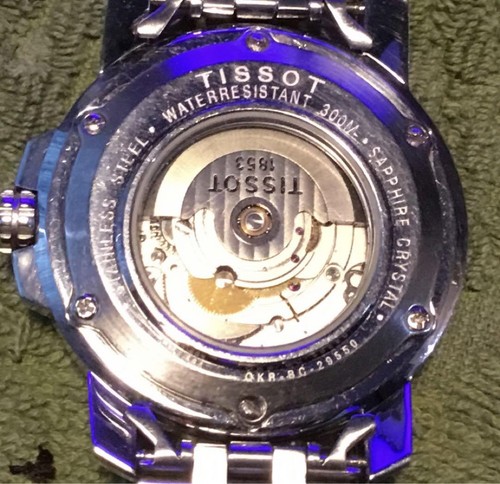 Reloj Automático TISSOT Seastar 1000 44mm Acero Inoxidable De Colección Usado Sin Caja - Imagen 5 de 5