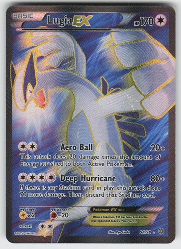 Lugia EX (94 Full Art) Ultra Rare XY - Ancient Origins 94/98 Pokemon - Picture 1 of 2