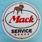 Vintage Mack Service ☆☆☆☆☆ Ad Sign