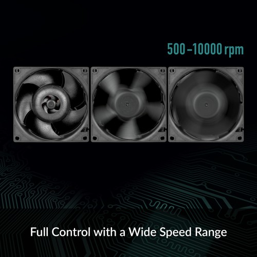 ARCTIC S8038-10K (4 Pack) Server Cooler 10.000 RPM PC Fan Workstation small - Picture 8 of 8