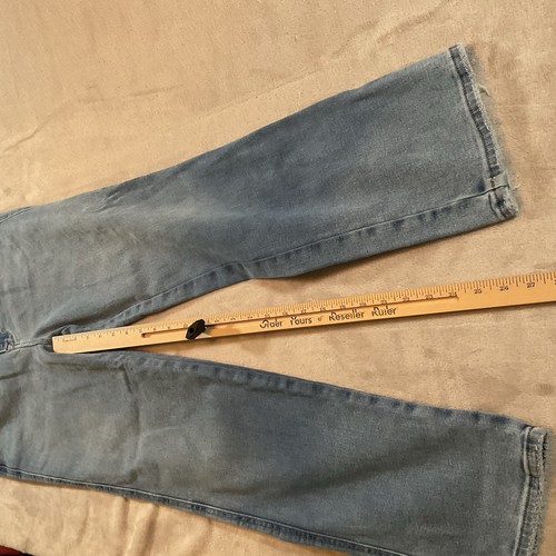 Good American Good Waist Jeans Womens 12/31 Blue Stretch Distressed - Picture 5 of 8