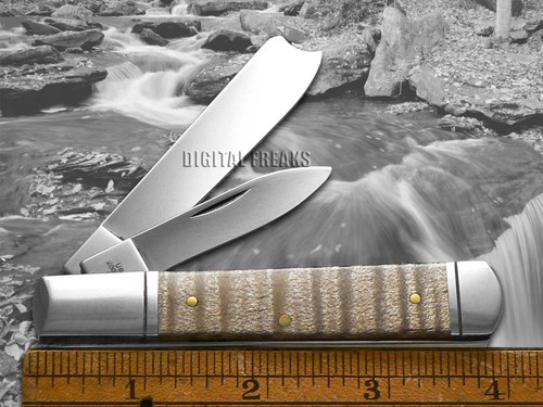 Case XX Knives Razor Jack 11422 Curly Maple Tru-Sharp Pocket Knife Stainless - Picture 3 of 4
