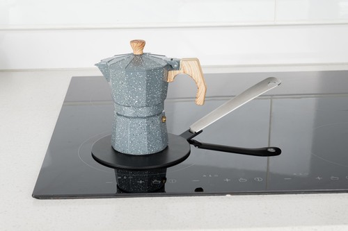 7.5inch Heat Diffuser Stainless Steel Induction Adapter Plate Removable Handl... - Picture 5 of 6