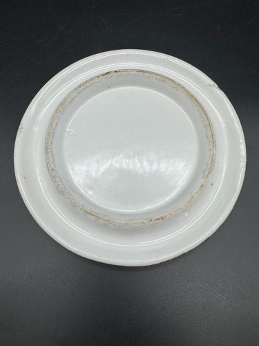 Vintage Hand Painted Rose Pattern Trivet Round 6 1/2" Signed C.P. Cottage Core - Picture 7 of 8
