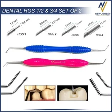 Dental Instrument RGS 1-2 / 3-4 Silicone Handle Depth Dimensions for Restoration