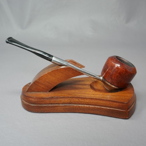 Titan Metal Stem Radiator Style Estate Briar Tobacco Pipe - Bild 13 von 15