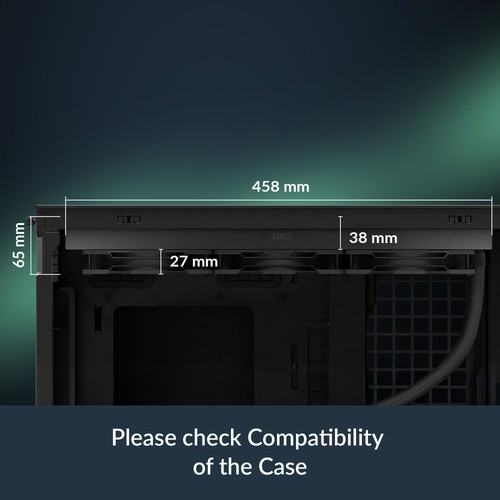 ARCTIC Liquid Freezer III Pro 420 black PC Water Cooler AIO Computer Cooling - Afbeelding 2 van 8