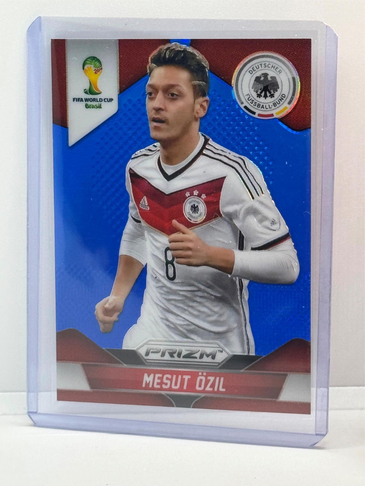 2014 Panini Prizm World Cup Mesut Ozil - Germany #88 BLUE /199
