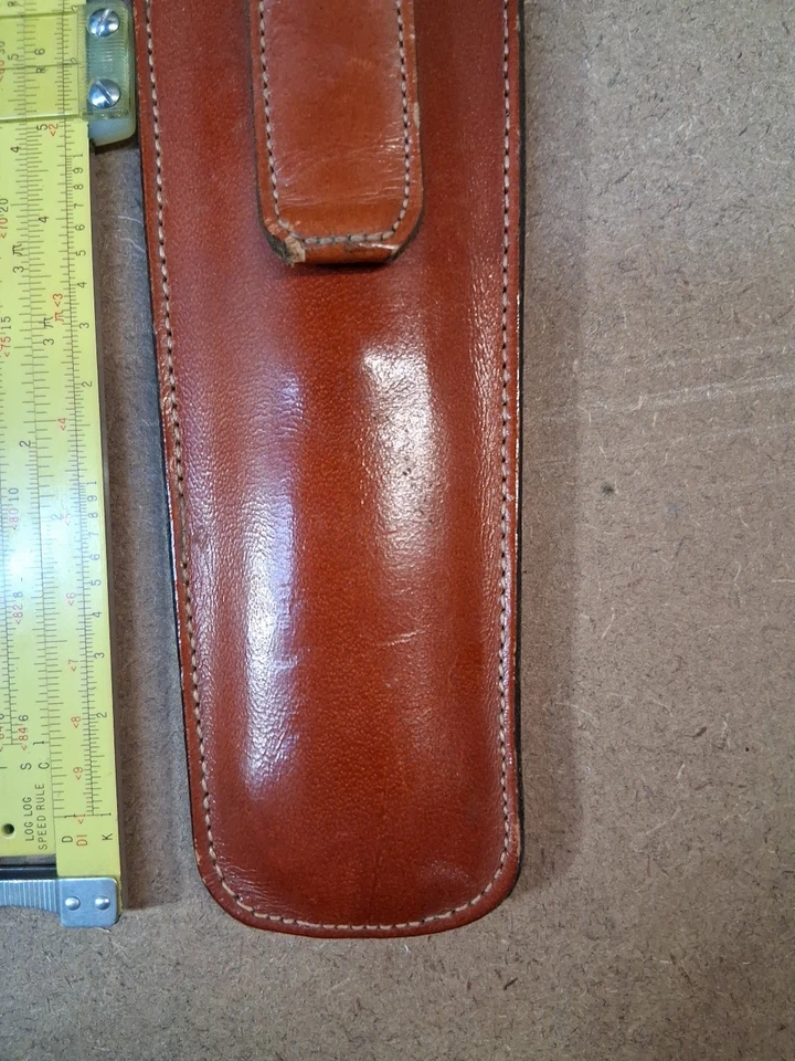 复古 Pickett N600-ES 日志同步比例速度滑动规则带皮革盒 — 第 3/4 张图片