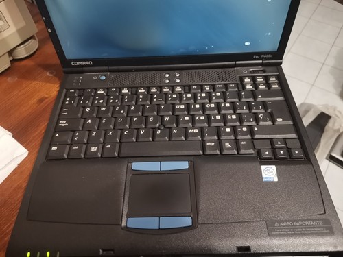 Portatile Compaq Evo n600c Computer Laptop Pc Vintage - Imagen 19 de 24