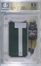 2015 Definitive Collection Rookie Nameplate 1/1 Ty Montgomery BGS 9.5 RC s6i