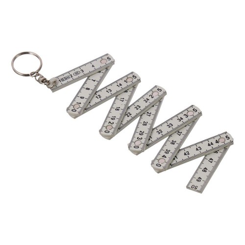 White Portable Tape Measure 19.7inch Folding Ruler Durable Measuring Tape Home - Picture 7 of 14