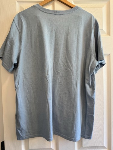 Carhartt Loose Fit Blue Womens Short Sleeve Pocket Shirt Size 2XL - Picture 7 of 10